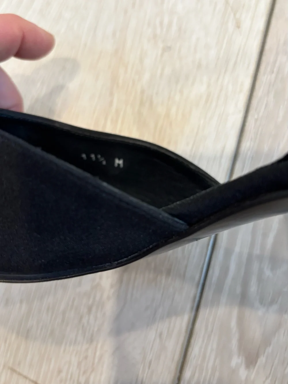 Stuart Weitzman Black Slingback Heels